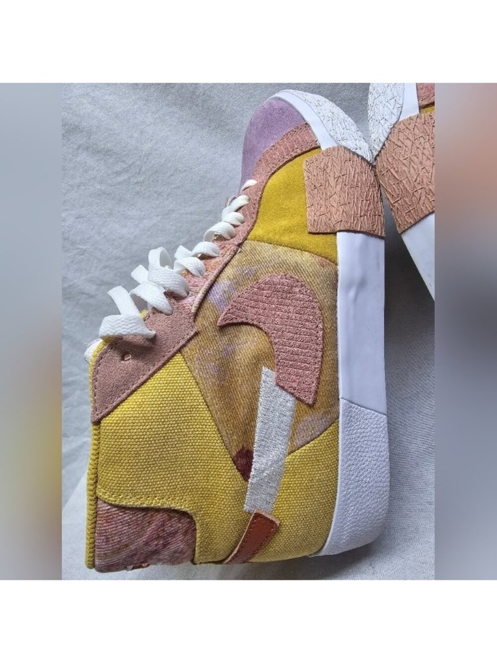 Nike SB Zoom Blazer Mid Men size 6 Premium DM0859-700 Sanded Gold Unisex - Picture 7 of 16